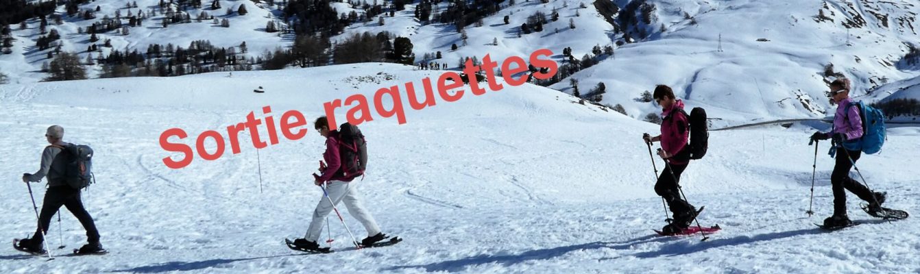 Sortie raquettes Vars